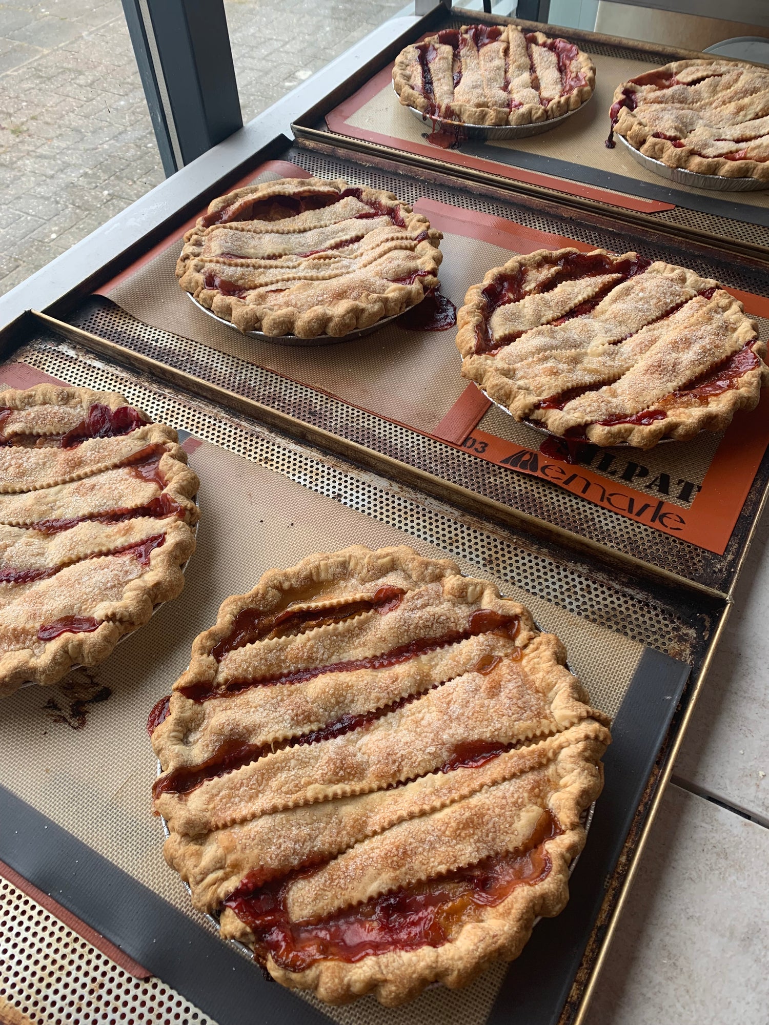Fresh Frozen Fruit Pies