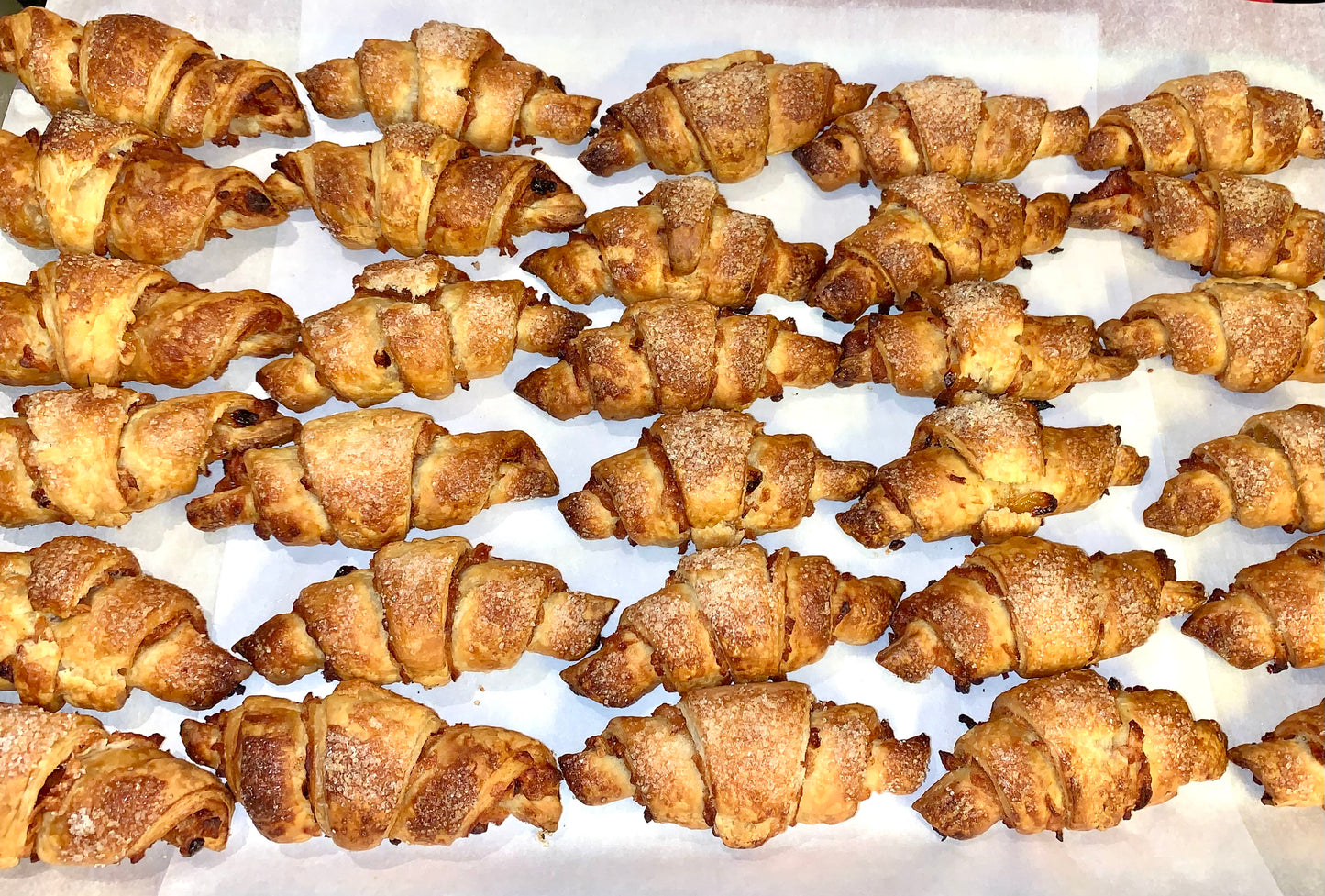 Torta de Maçã Crescentes