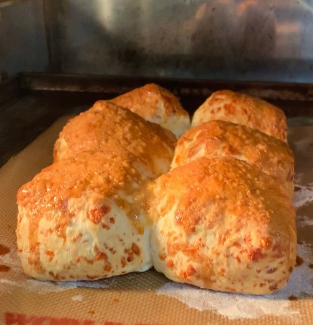 Maple Cheddar Biscuits