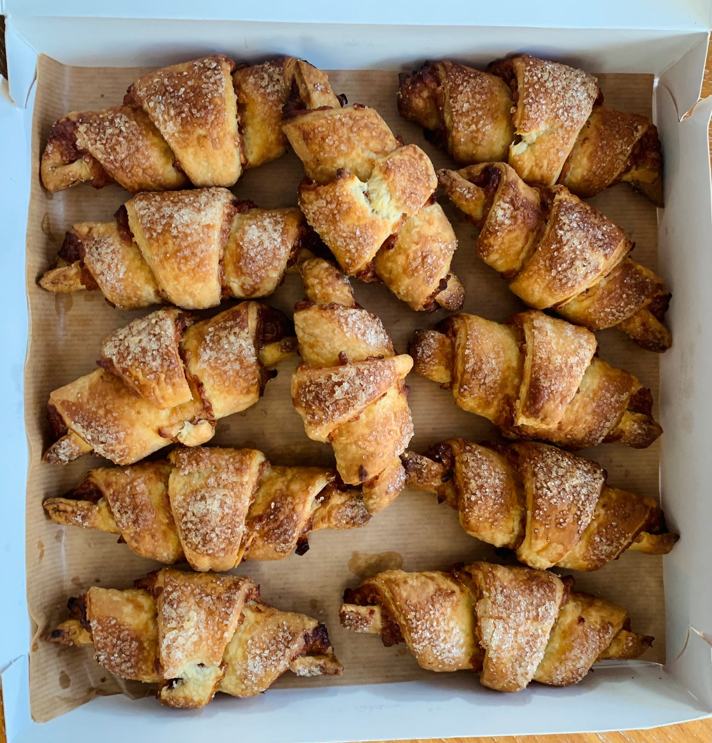 Torta de Maçã Crescentes