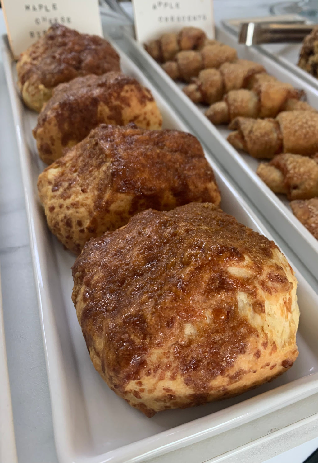 Maple Cheddar Biscuits