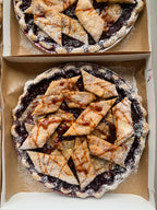 Sour Cherry Caramel Pie