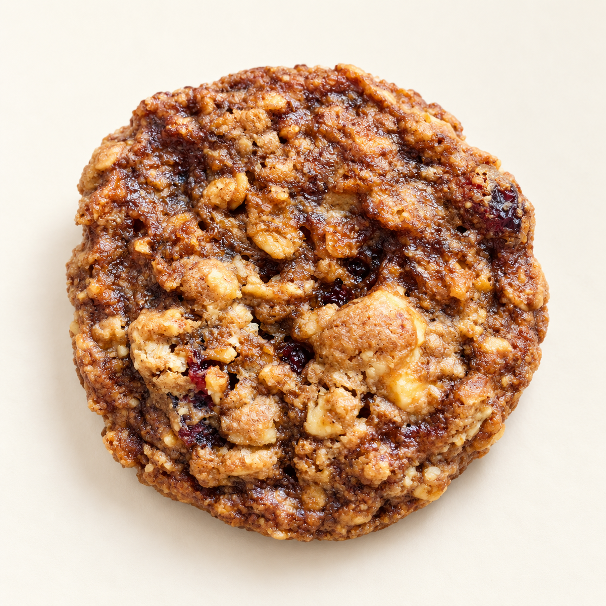 PieCraft oatmeal cookie with dried cranberries and walnuts