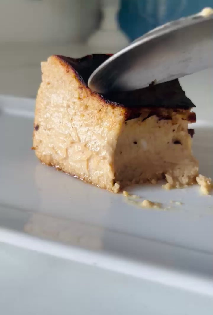 Pumpkin Basque Cheesecake
