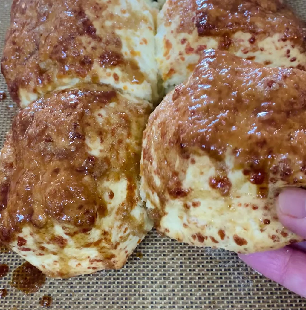 Maple Cheddar Biscuits