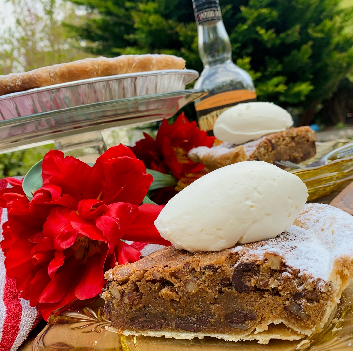 Torta de bourbon do Kentucky (torta de Derby)
