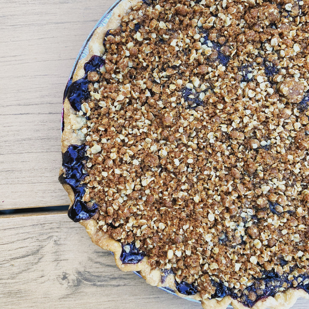 Blueberry Oatmeal Crumble