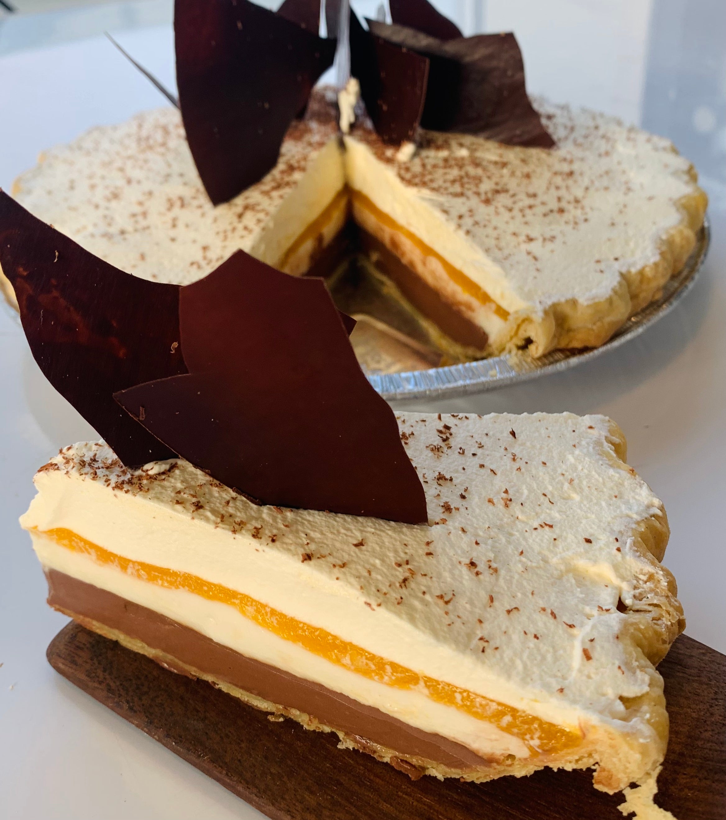 Chocolate Haupia Pie